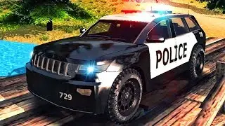 Police Car Driving Offroad - 3D Simulator