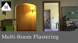 Plastering Four Rooms (Before)