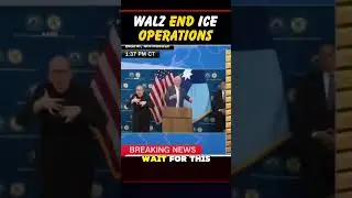 Walz: End ICE Operations #shortsfeed #viral #shorts #trump #ice