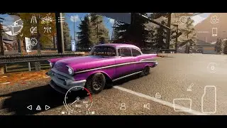 Driving Pink Chevrolet bell air || Car multiplayer 2 #androidgames