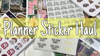 Planner Sticker Haul | Ft SPC, Glam Planner, OMWL, Papershire and more!