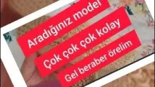 PATİK NASIL &Ouml;R&Uuml;L&Uuml;R beş şişle &ccedil;ok kolay desenli #&ouml;rg&uuml; #knittig #crochet #handmade 