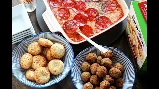 Farm Rich Snacks Spicy Pizza Dip!