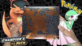 Pokemon Champion's Path Elite Trainer Box Unboxing