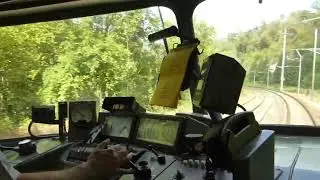 Führerstandsmitfahrt auf dem RAe TEE II 1053 