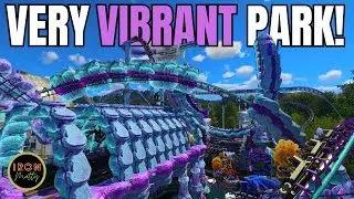 Planet Coaster 2 But Everything Is Sci-Fi and Slightly Unhinged | Planet Coaster 2 | Park Spotlight