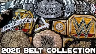 My 2025 All Homemade Wrestling Belt Collection video 