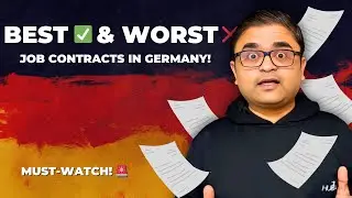 Don&rsquo;t Choose the WRONG Job Contract in Germany! ❌ | Blue Card, PR, Student Jobs Explained
