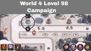 World 4 Level 98 Campaign Realm Defense TD | Despair of Caelum Realm Defense TD