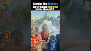Ranking The Hilarious Water Splash Moments