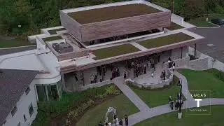 Toronto Wedding Venues Drone | Guild Inn Estate & Guildwood Gardens