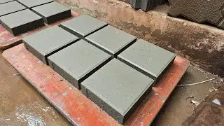 Машина для производства тротуарных блоков