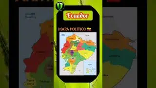 Mapa pol&iacute;tico de ECUADOR!!