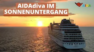 AIDAdiva | Idyllischer Sonnenuntergang