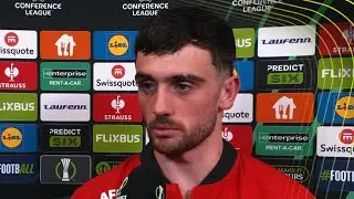 Troy Parrott discusses form, future and more after AZ Alkmaar's 2-0 win against Shelbourne
