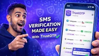 How to Receive SMS Online Instantly | TrustOTP Official Guide