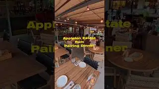Fireplace by Bedrock - Appleton  Estate Rum Pairing Dinner.   #fireplacebybedrock  #insta360x5