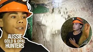 Teenage Opal Miner Nearly Ends Up In DEADLY Situation! | Outback Opal Hunters