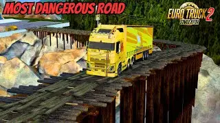 Most Dangerous Roads Map Mod for ETS2 1.40 - ROTAS JOSIMAR MAP 😱