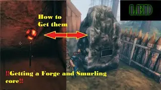 Valheim how to get forge/Smurling core/copper/tin