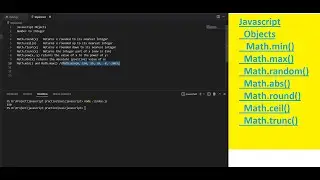 Javascript Basic 10 Objects, Math.floor()