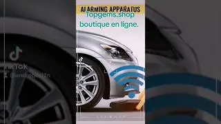 Verrou de stationnement automatique wifi place de parking priv&eacute;. Topgems.shop boutique en ligne.