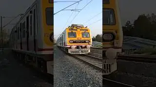 Alstom EMU Train Crossing Huge Curve #Shorts