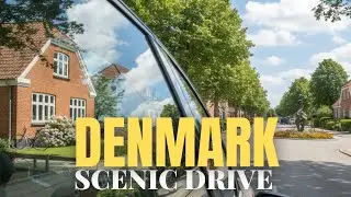 Relaxing Drive Through Denmark 🇩🇰 | Aalborg Syd Vest to Countryside | 4K Road Trip