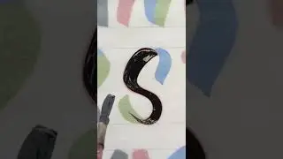 Sの魅力教えます!　#サインペイント　#レタリング 　#ピンストライプ