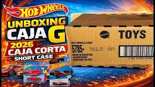 UNBOXING  HOT WHEELS CAJA G 2026  -  CHILE  #reaction  #hotwheels