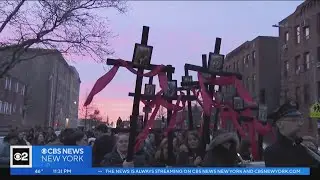 Hundreds of faithful join Way of the Cross procession in Bensonhurst