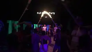 #fullmoonparty #party #shorts #travel #thailand #beach #shortvideo