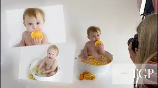Baby Milk Bath lemons limes & Oranges Photoshoot | Behind the scenes | CUTE!!!!