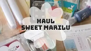 #Haul Sweet Marilu💚Nr. 5 /Werbung #diy #haul #sweetmarilu #simonesbastelkram