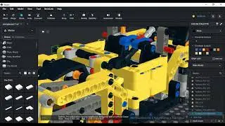 Make lego technic jeep wrangler (42122) on Studio by bricklink (part2)