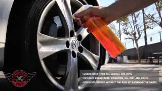 Sticky Gel Citrus Wheel Cleaner Wheel + Rim Cleaner Gel