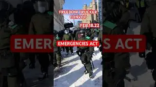 Police Parliament Hill #shorts #freedomconvoy #trucker #emergenciesact #canada