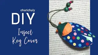DIY Insect Key Cover by Churi Chuly