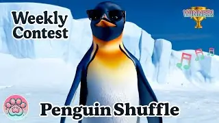 🐧 Penguin Shuffle ❄️ Frosty Footsteps | Fluffy Paws Competition 🐾✨
