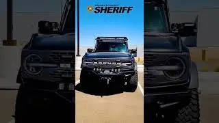 BCSO Ford Bronco takes on the Emergency Vehicle Operations Course (EVOC)