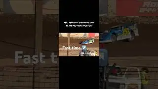 Mikey&rsquo;s qualfing video for tonight quick time over all #marlarsracing #racing #157 #wildwestshootout