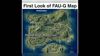 New faug gameplay Map😂😂