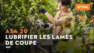 Tutoriel -  Lubrifier les lames de votre ASA 20 | STIHL