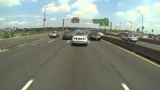 Kosciusko Bridge Brooklyn Bound (Camera 2)