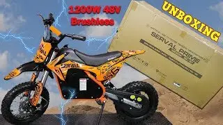 Как собрать электрический кроссовый велосипед Serval Prime ...