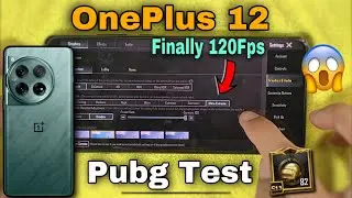 OnePlus 12 Pubg Test 2024 | 120Fps !!🔥😍 | SnapDragon 8 Gen 3