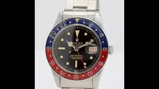 Rolex vintage GMT-Master reference 6542 shiny dial