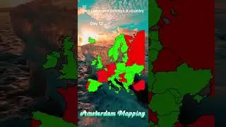 Top comment deletes a country day 12 #mapping #map #dutchyoutuber #amsterdam #galatasaray #amsnl