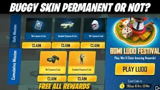 🔥 Free Permanent Buggy Skin & Outfit | BGMI New Ludo Event | BGMI Ludo | Ludo Festival BGMI Kya Hai?
