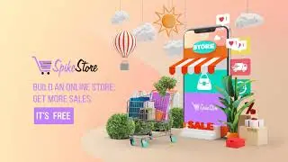SpikeStore - Build an online store, get more sales.